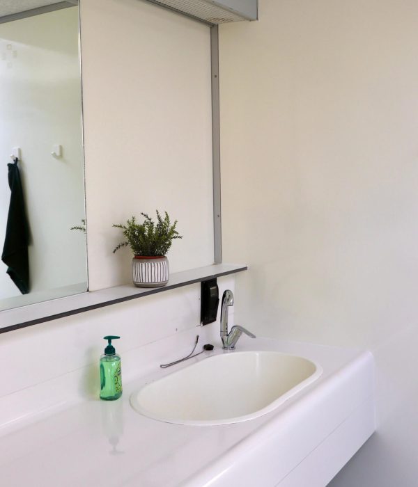 Wasbak van Sanitair unit