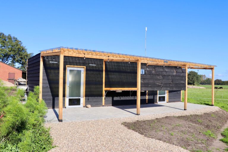 Sanitair unit buitenaanzicht